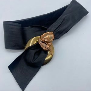 Vintage Reynold Mejer Metal Petals Studio Chicago Belt No Size
